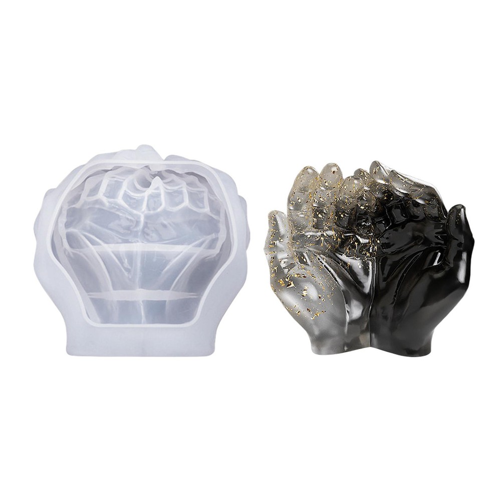 Silicone Hand Shape Ashtray Mold for Resin Epoxy DIY Craft