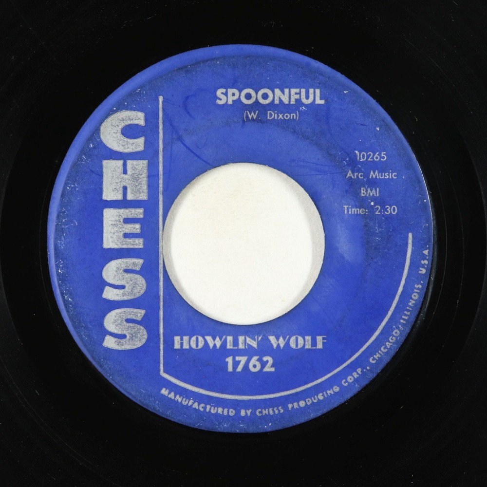 Blues/R&B 45 - Howlin' Wolf - Spoonful - Chess