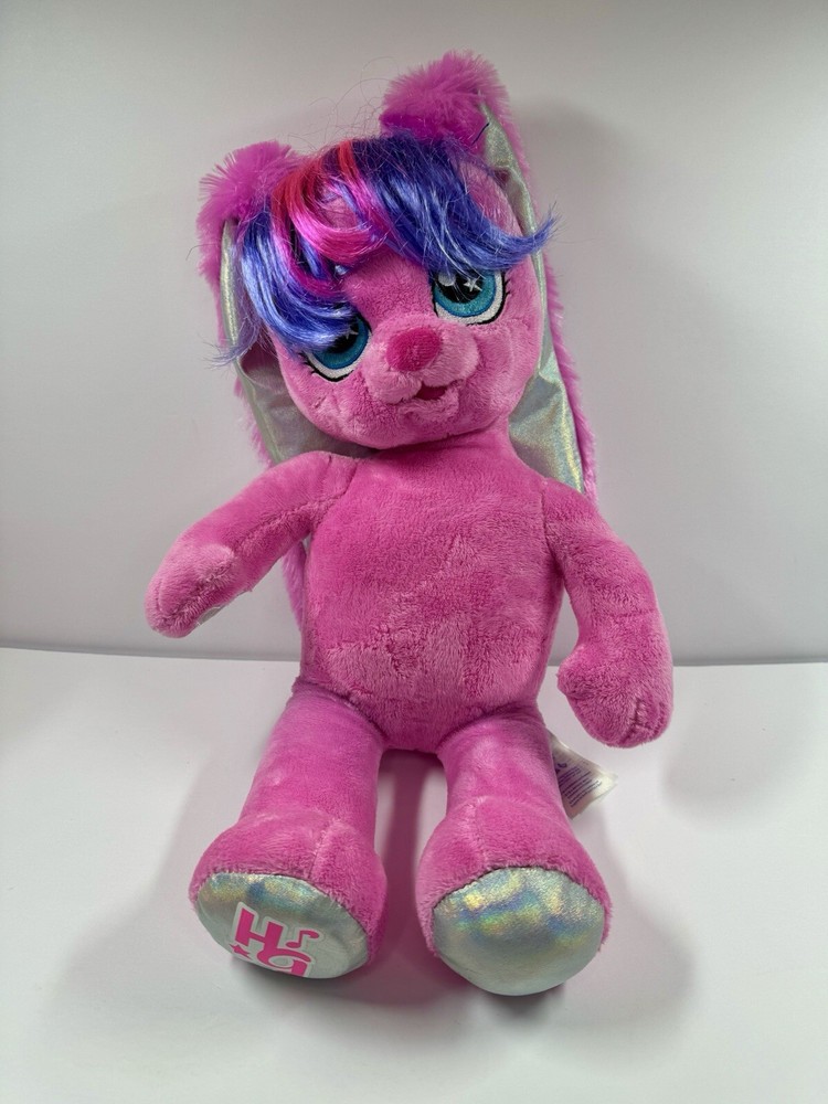 BAB Build A Bear Honey Girl HG Risa Pink Rock Star Bunny Rabbit Plush 20