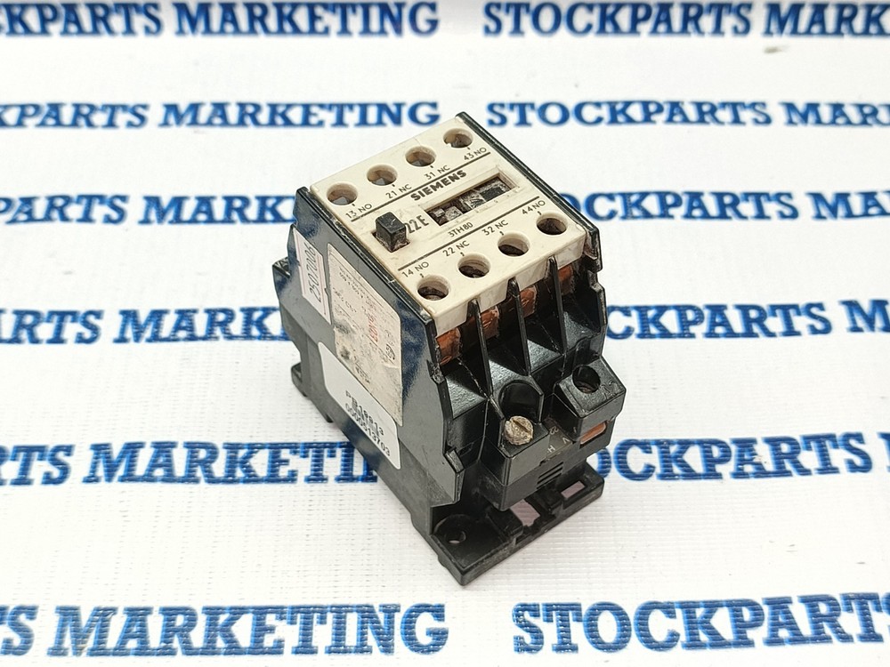 SIEMENS 3TH80 22E CONTACTOR 50/60Hz 220V FREE FAST SHIP 30D WARRANTY DHL/FEDEX!