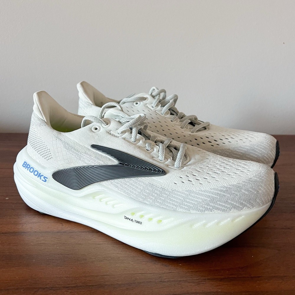 Brooks Glycerin Max Running Shoes Gray/Black/Nightlife Sneakers Men’s Size 8.5