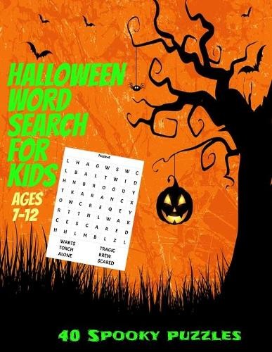Bone Yard Press Halloween Word Search for Kids Ages 7-12 (Paperback)Another great item from Rarewaves USA | Free delivery!