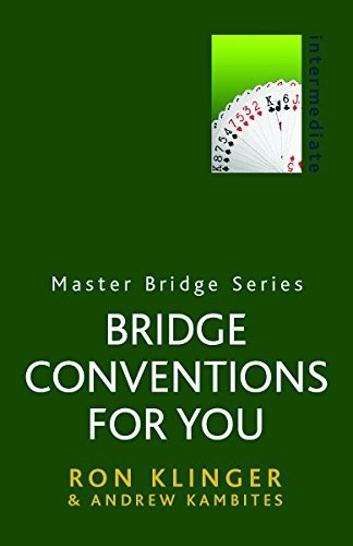 Bridge Conventions for You (MASTER BRIDGE) by Klinger, Ron Paperback Book TheFREE US DELIVERY | ISBN: 0304357952 | Quality Books