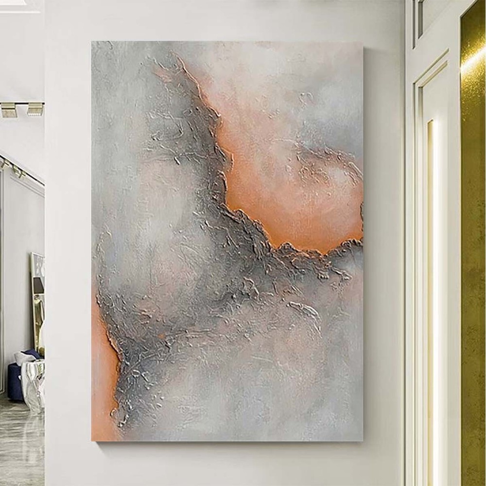 Handmade Abstract Oil Painting Wall Art Canvas Home Living Room Hotel Sofa