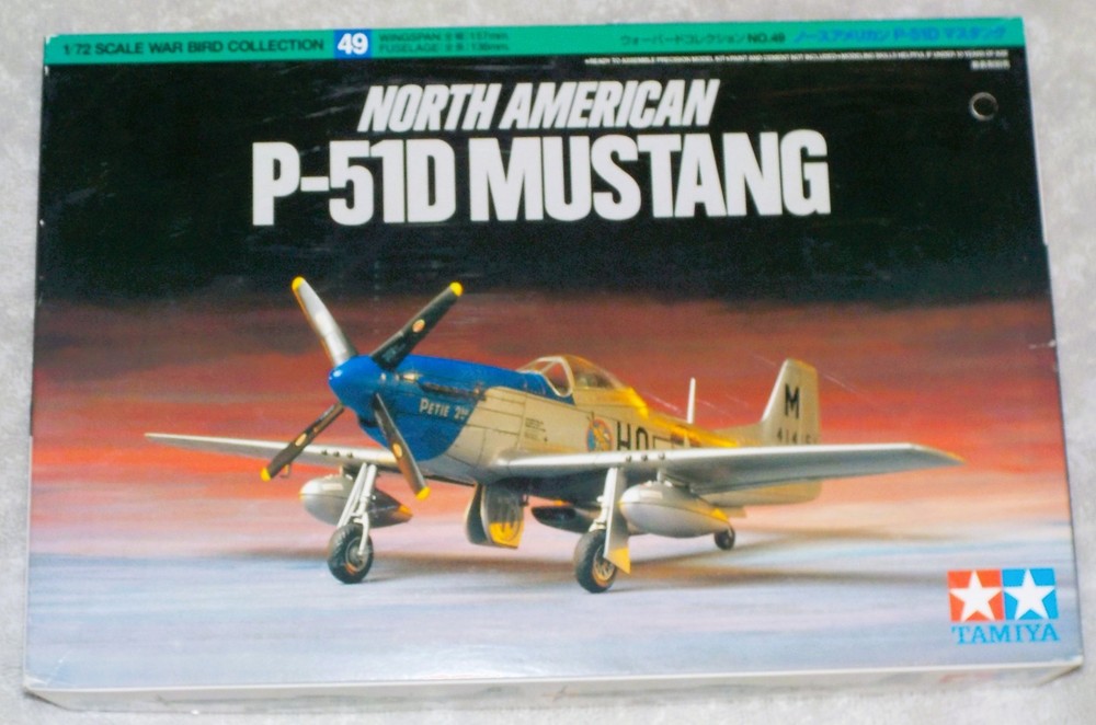 Tamiya 1/72 North American P-51D Mustang
