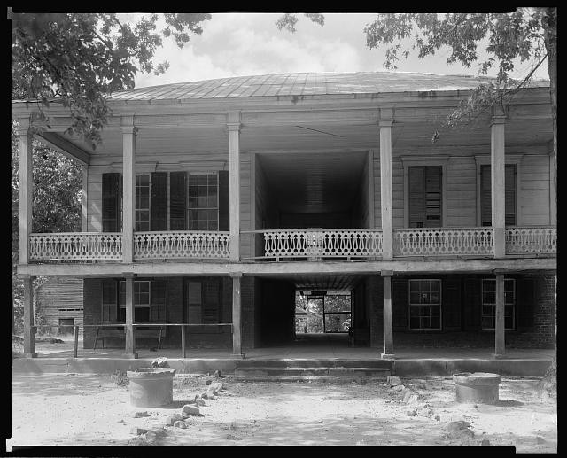 Washington Georgia Woods Plantation Country House 1930s Breezeway Porch