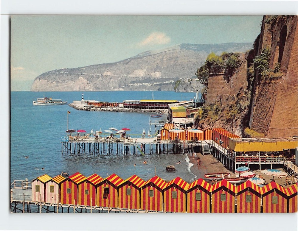 Postcard The Beach Sorrento Italy