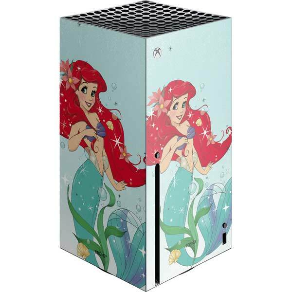 The Little Mermaid Xbox Series X Console Skin - Ariel Sparkles