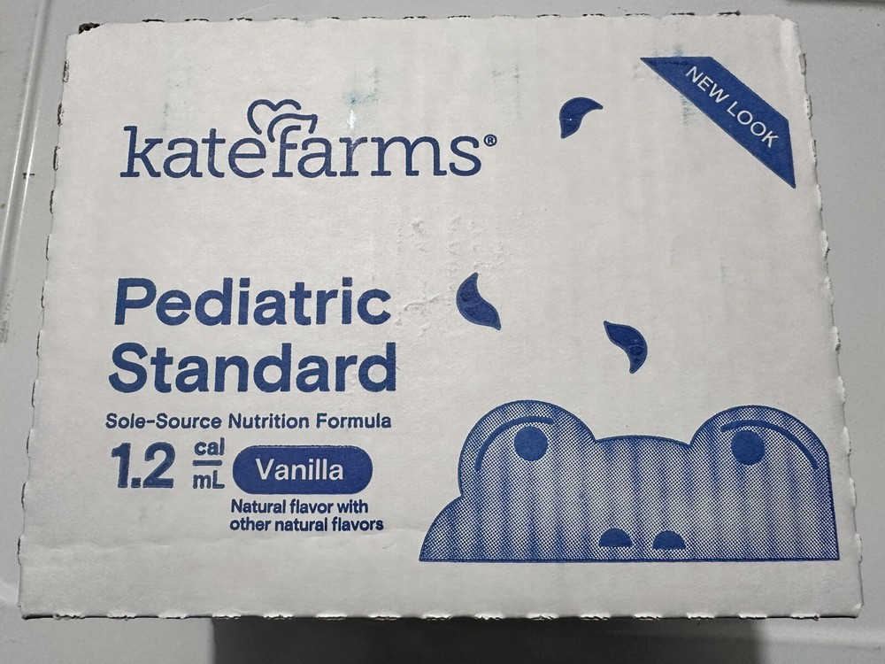 Kate Farms Pediatric Standrd 1.2 Formula Vanilla 1-Cases (12) Exp:1/2026