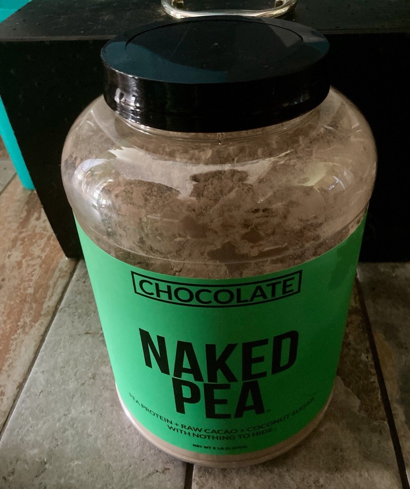 NAKED Chocolate Pea Protein Isolate 5LB Unflavored Vegan Exp 5/2027