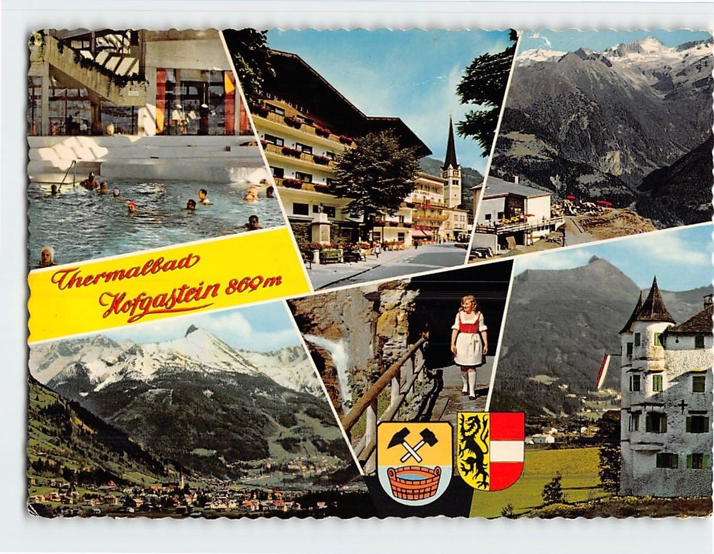 Postcard Scenes & Views Bad Hofgastein Austria