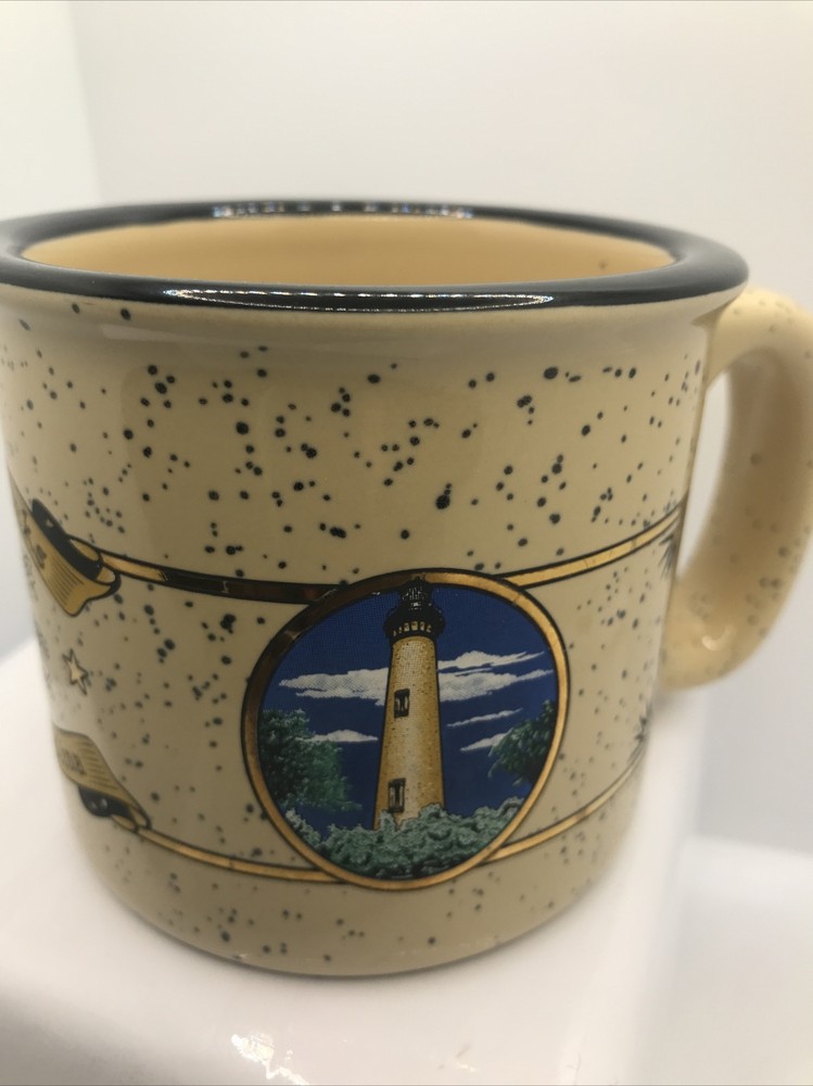 OUTER BANKS NORTH CAROLINA 1875 COFFEE MUG COFFEE TEA CUP Art Deco Mug B186
