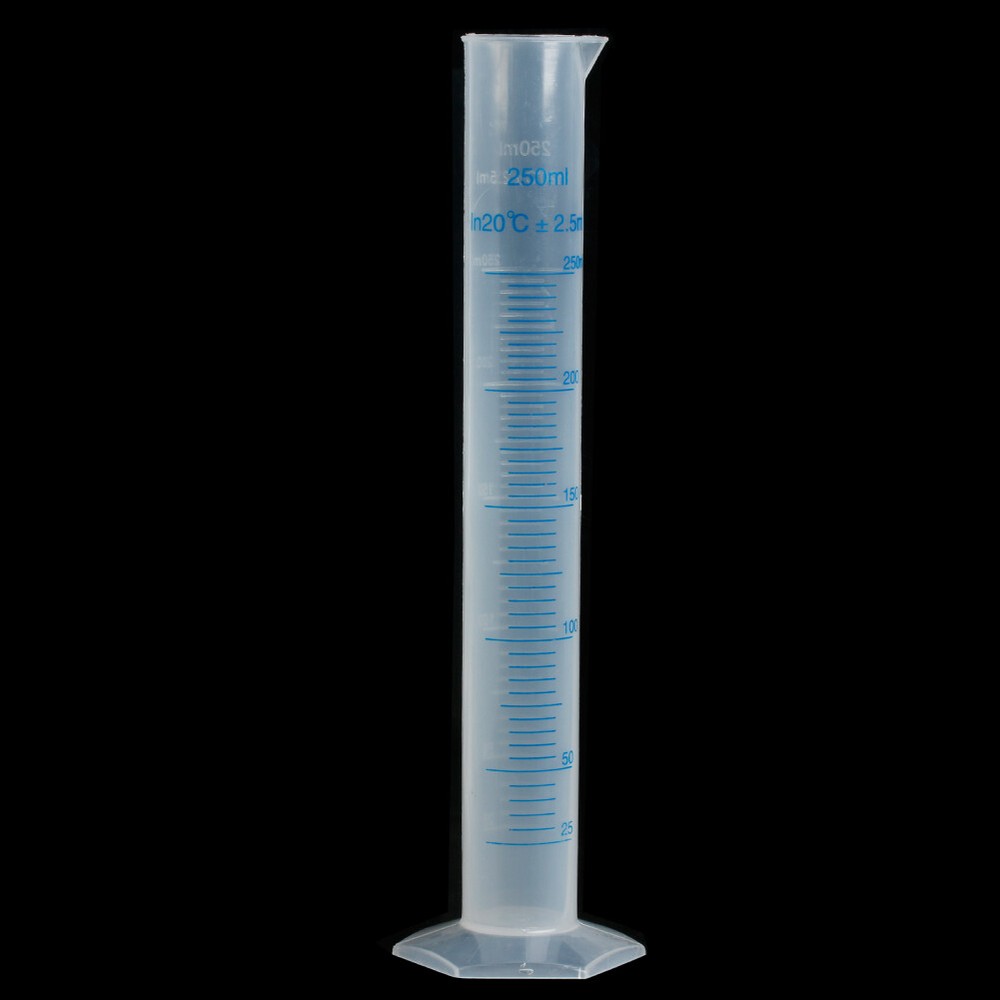 Lab Graduated Measuring Cylinder for Liquid Testing and Experiments