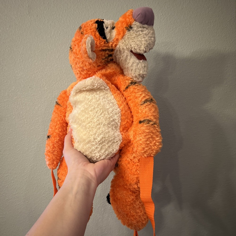 Authentic Original Disney Parks Tigger Winnie The Pooh Plush Backpack