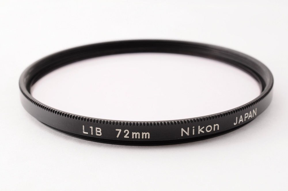 MINT Nikon Camera Lens Filter L1B 72mm Skylight UV Protect Japan