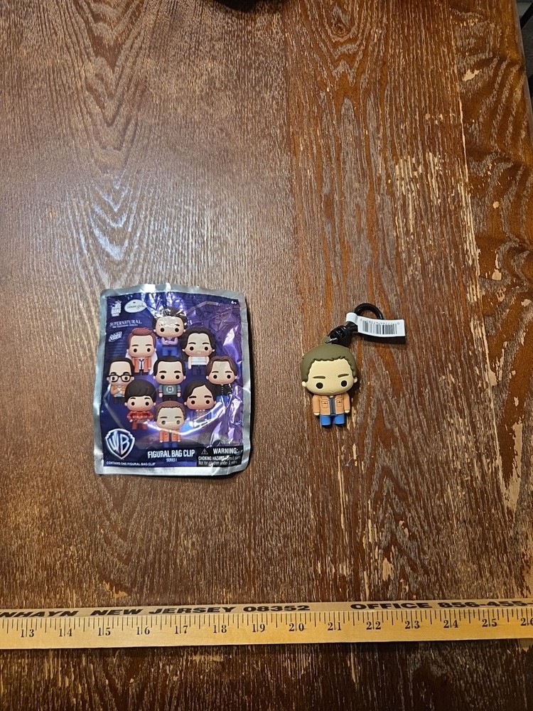 Dean Supernatural Figural Bag Clip