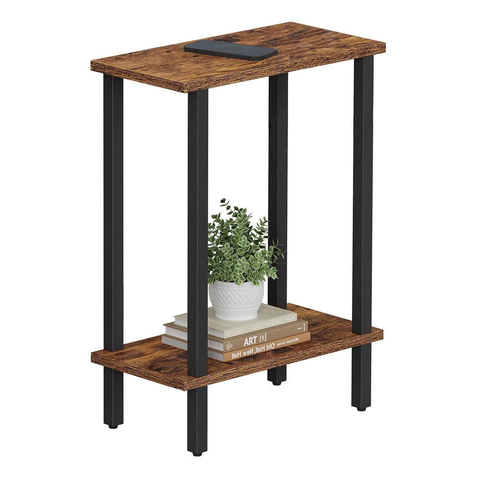 Small Side Table, Narrow End Table, Skinny Sofa Table, Slim Nightstand, Couch...