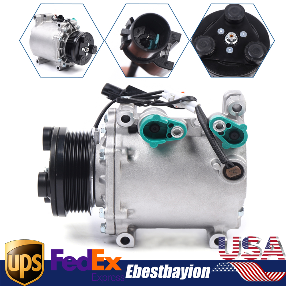 A/C Air Conditioner Compressor W/ Clutch For Mitsubishi 2003-2006 Outlander 2.4l