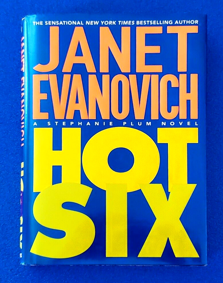 Hot Six: A Stephanie Plum Novel Hardcover Janet Evanovich Free Shipping