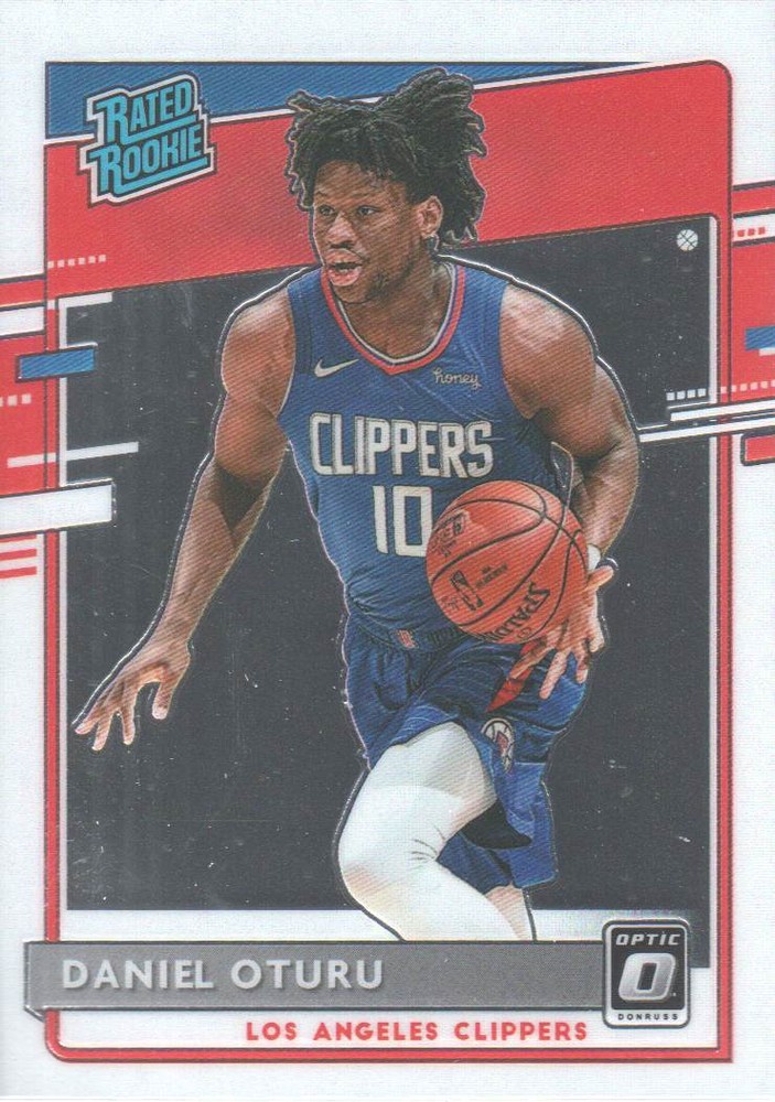 2020-21 Donruss Optic Daniel Oturu #183 Rookie Card RR RC