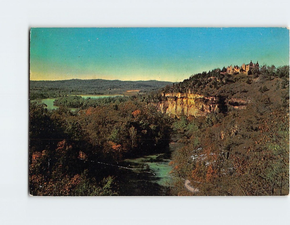 Postcard Ha Ha Tonka Castle Ruins And State Park Camdenton Missouri USA