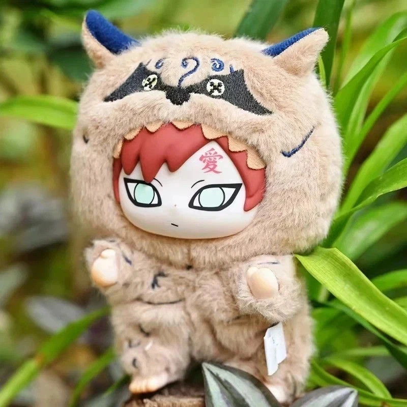 HOT! 14 CM Gaara Naruto Shippuden Beast Party Series Vinyl Figure Plush-Like