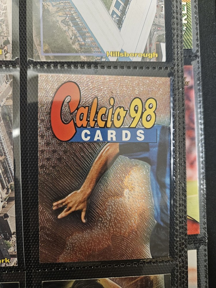 Panini 1998 Calcio Serie A Complete Set Cards In Binder Excellent Condition Rare