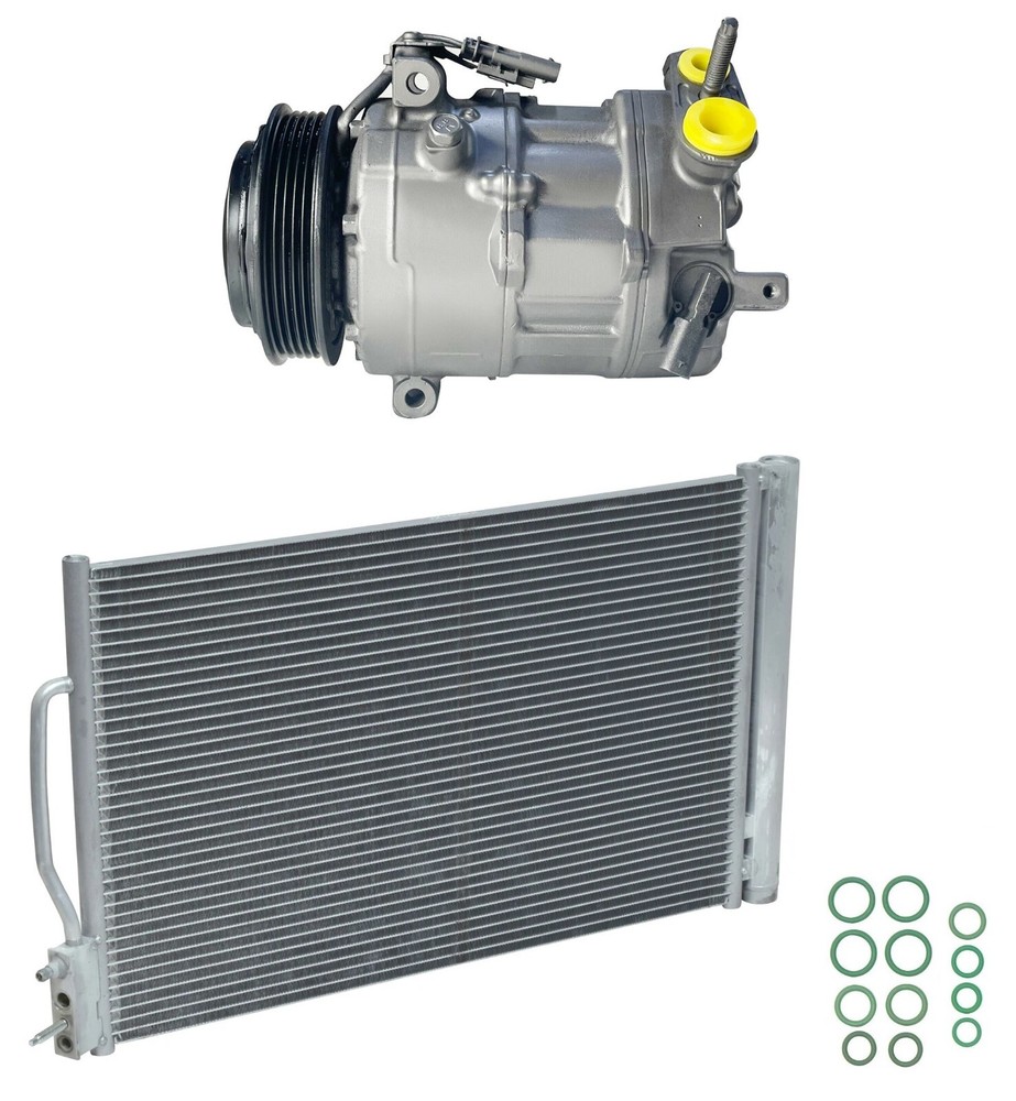 RYC Reman AC Compressor Kit with Condenser AFG399 for 2018 Regal Sportback 2.0L
