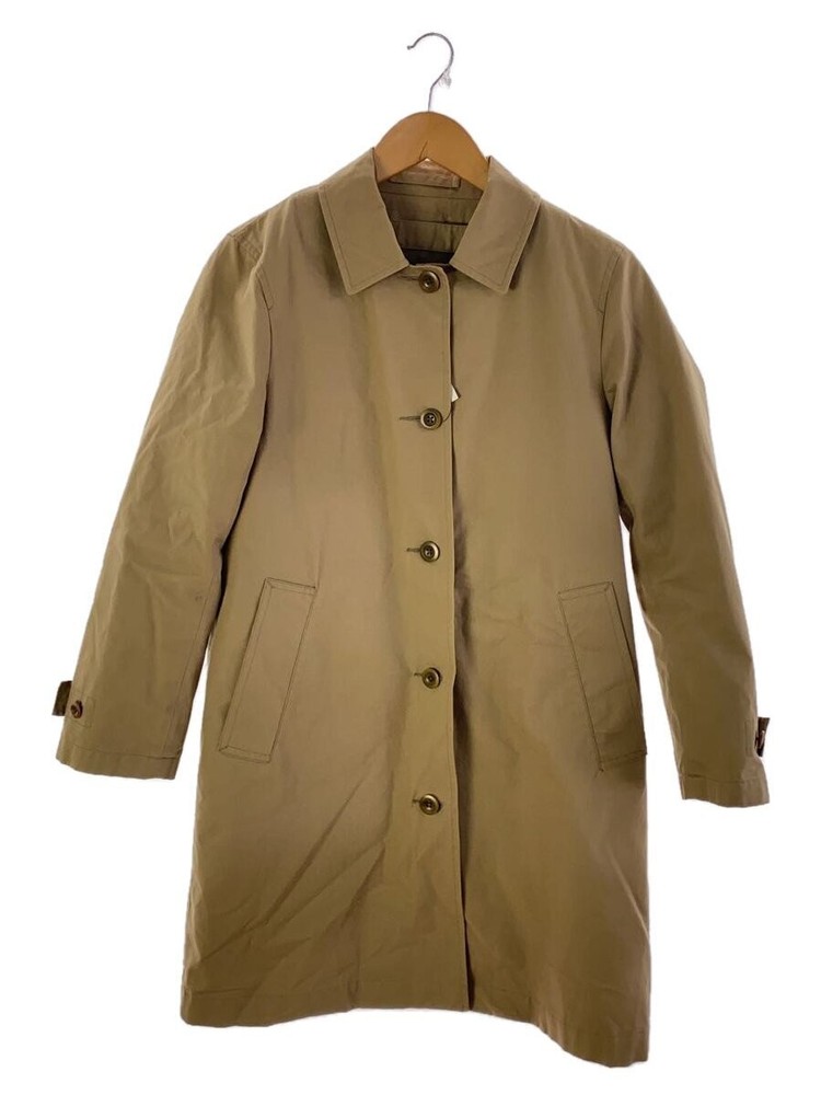 Mhl. Stainless Steel Collar Coat/-/Wool/Beg/Plain/595-6210503// 1599