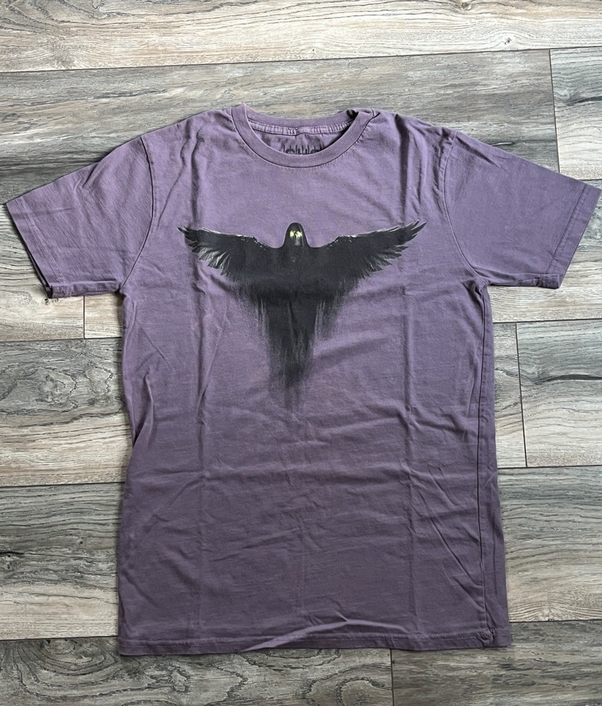 Grim Reaper Ghost Purple Sus Boy Shirt Size Medium Emo Vintage Y2K 2000s Rare OG