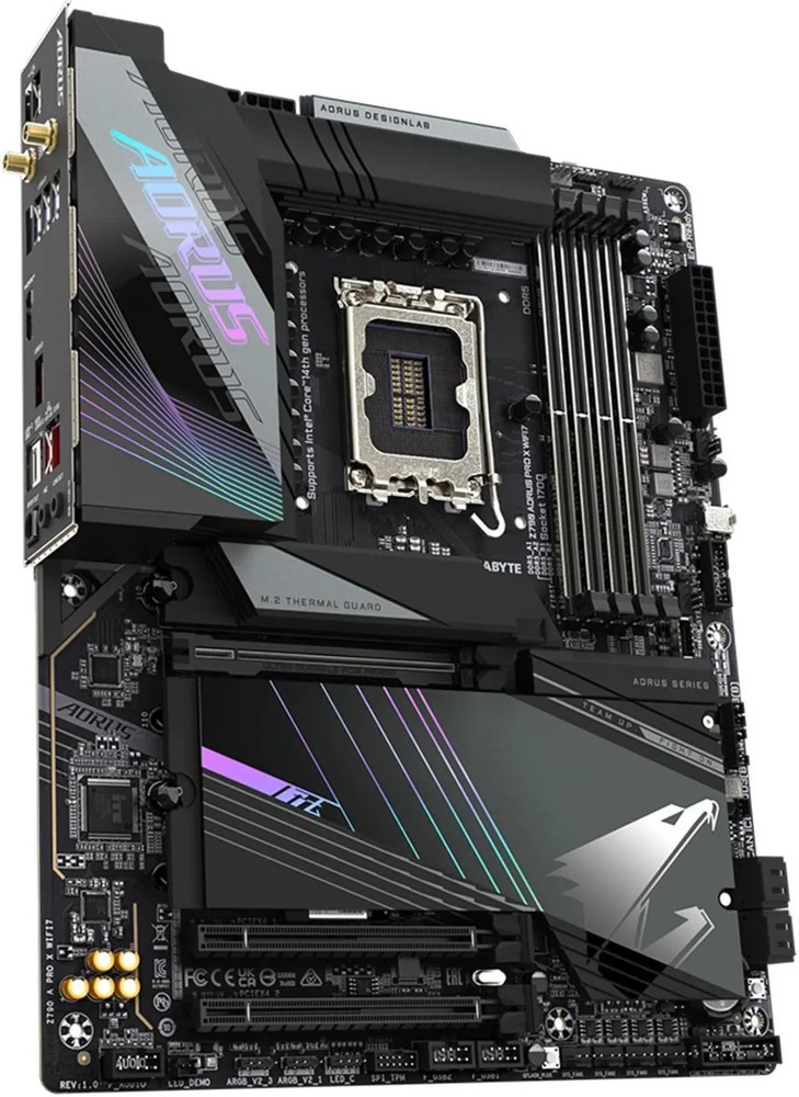 GIGABYTE Z790 AORUS PRO X WIFI7 ATX LGA1700 DDR5 WiFi Gaming Motherboard