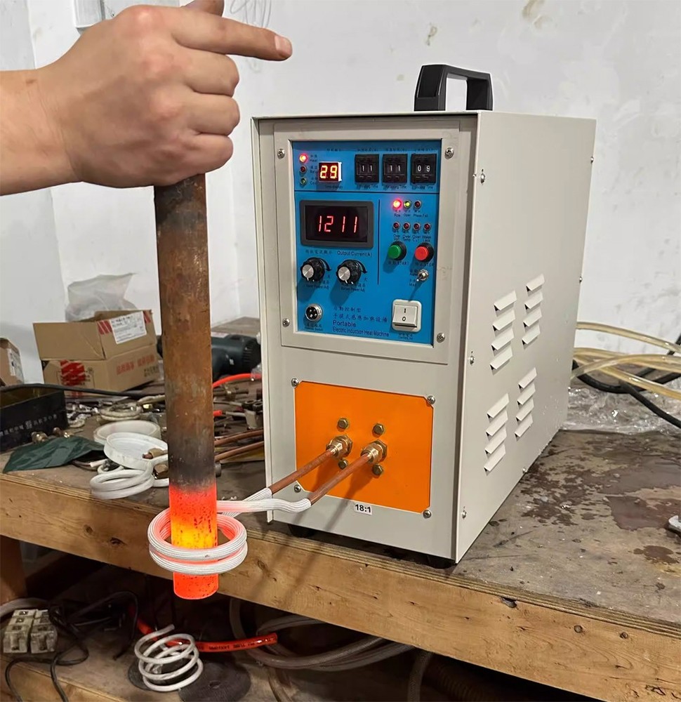 220V Induction High Frequency Heating Induction Heater 15KW Heating Machine