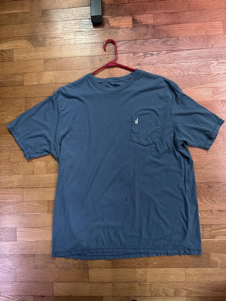 2XL - Men - Johnnie-O Navy Blue Short Sleeve T-Shirt