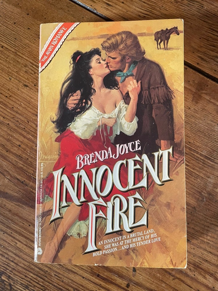 INNOCENT FIRE By Brenda Joyce Paperback 1988 Avon Romance Vintage Bodice Ripper