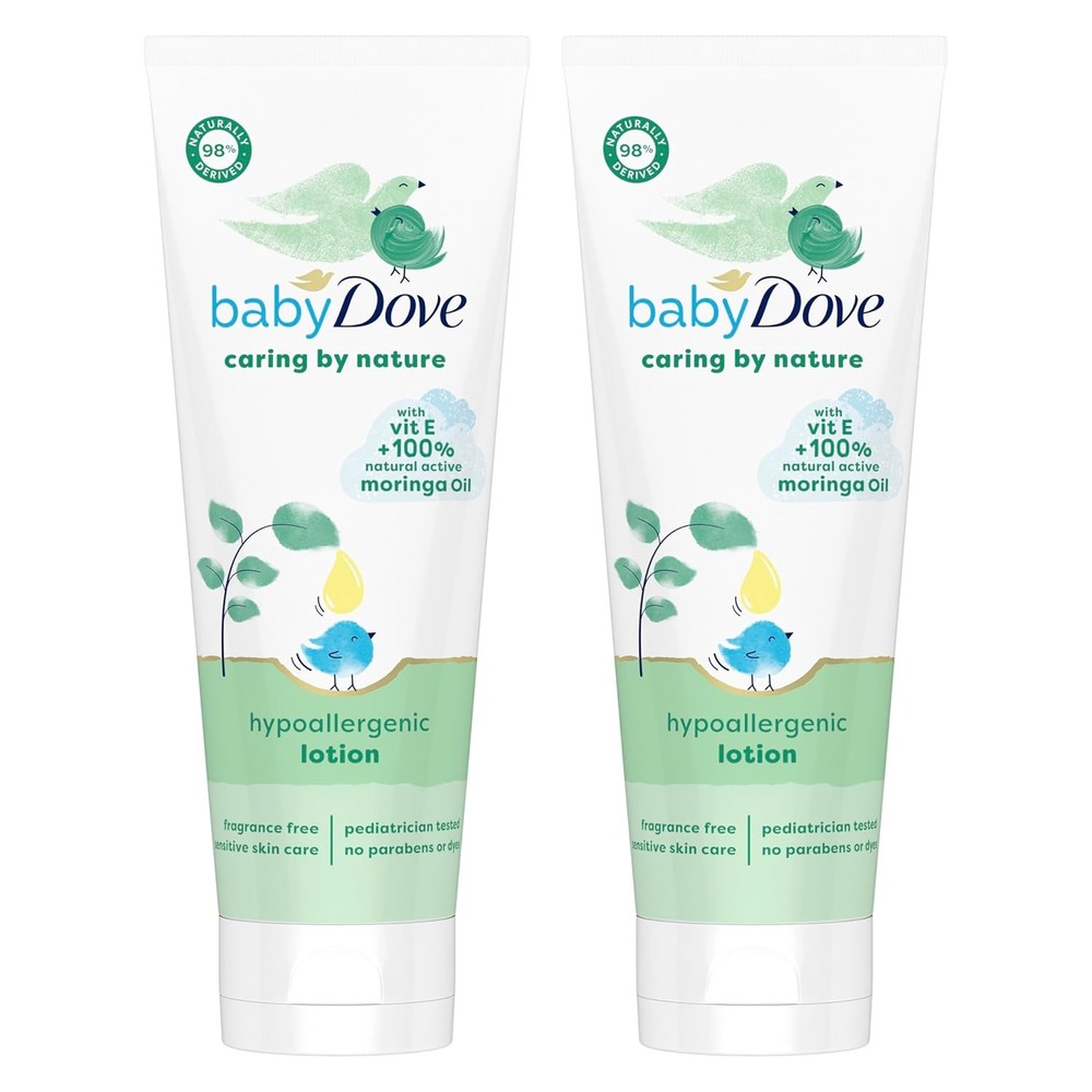 Dove Baby Hypoallergenic Lotion with Vitamin E 8 fl oz Pack of 2