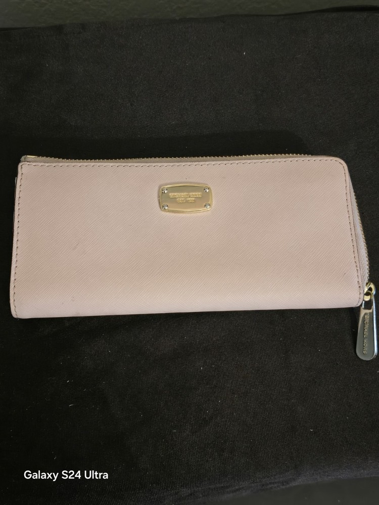 Michael Kors Jet Set Travel Double Zip Wristlet - Rosewood