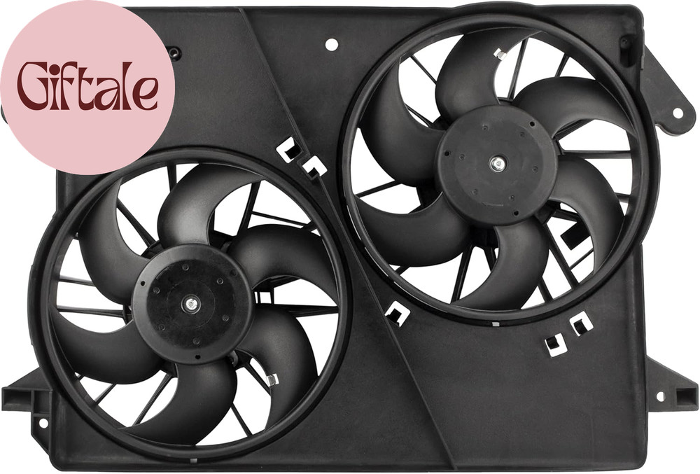 620-039 5137714AA Dual Engine Cooling Fan Assembly Fit for Dodge Challenger 2008