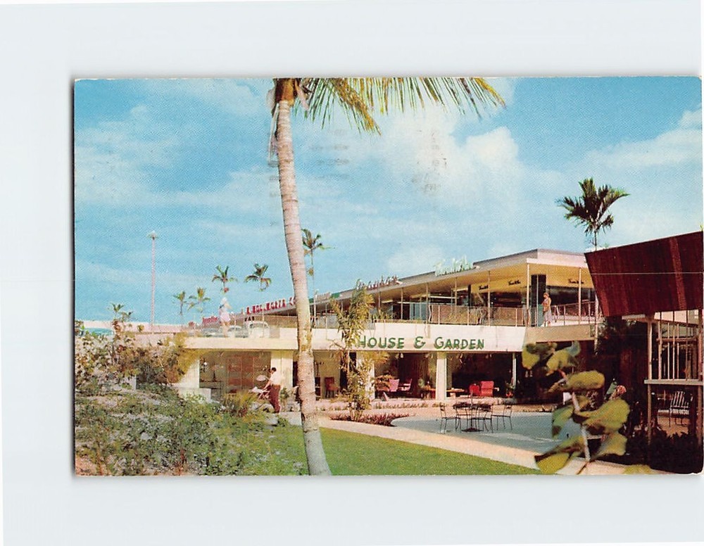 Postcard Sunrise Shopping Center Fort Lauderdale Florida USA
