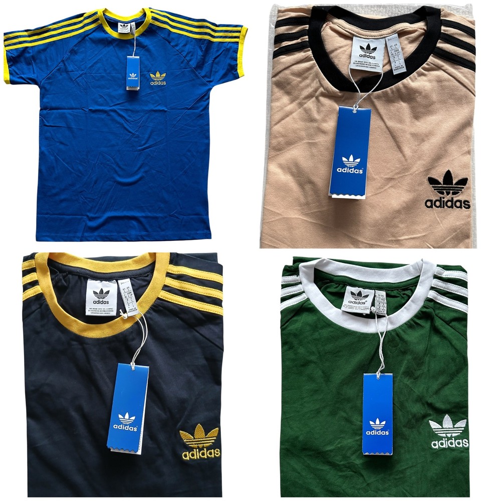 MEN'S ADIDAS ORIGINALS COTTON SHORT SLEEVE CREW NECK T-SHIRT