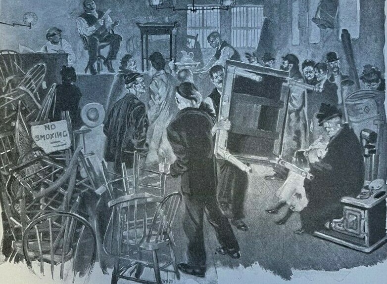 1904 Bric-A-Brac Auctions in New York City illustrated