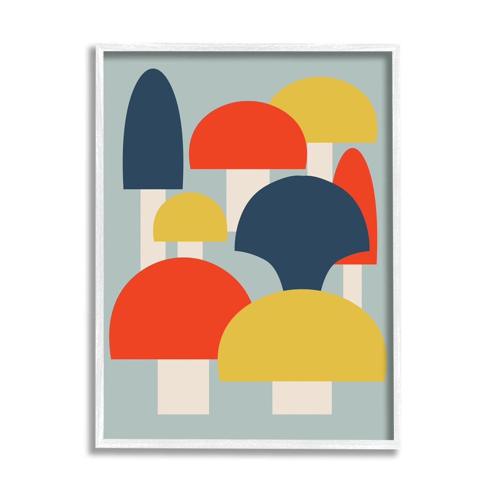 Contemporary Shapes Framed Giclee Art by Lil' Rue