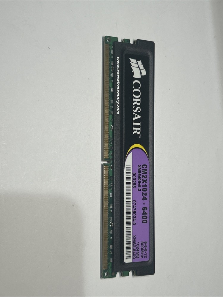 Corsair XMS2 DDR2 1GB desktop memory module CM2X1024-6400