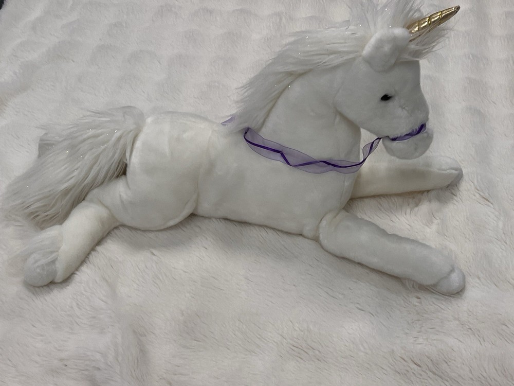 2015 Douglas Cuddle Toys Abracadabra Unicorn Plush Large Stuffed Animal #343-image