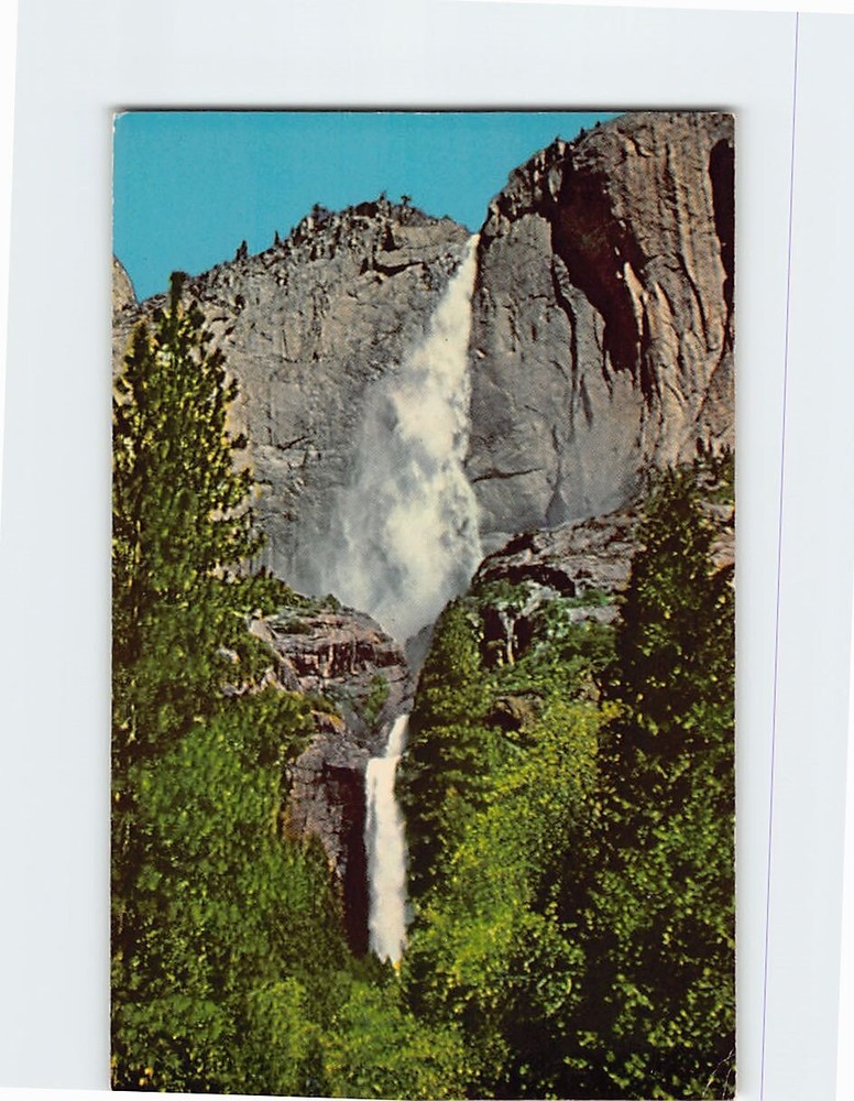 Postcard Yosemite Falls Yosemite National Park California