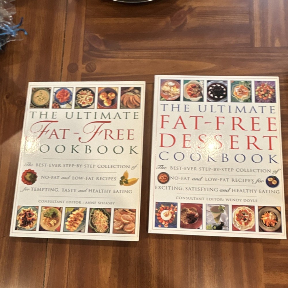 The Ultimate Fat-Free Cookbook & Dessert Cookbook by Anne Sheasby Wendy Doyle