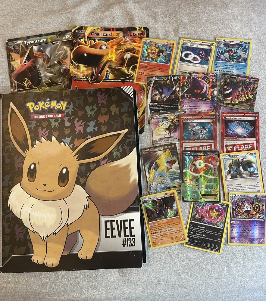 Pokemon Cards Eevee Binder