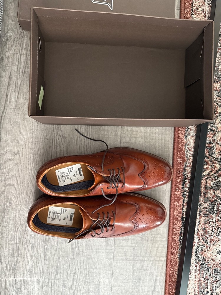Florsheim Men's Shoes Size 10.5 in Cognac Brand New with Box US Shipping Only