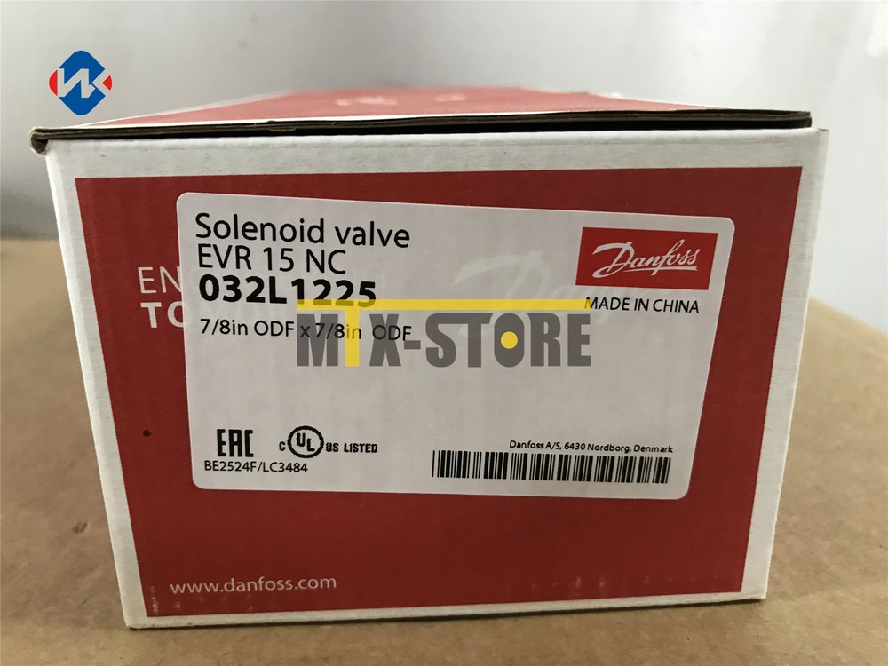1PC New Danfoss  032L1225 replace EVR15 032F1225 Solenoid Valve