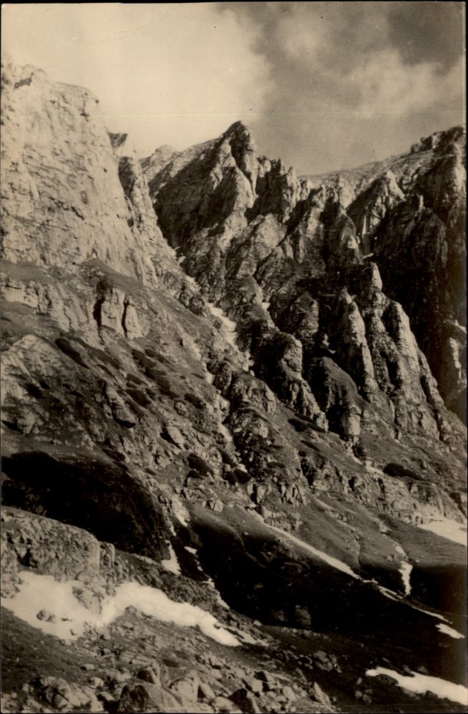 RPPC Bucegi Mountains Valaia Malaiesti Romania vintage postcard b822