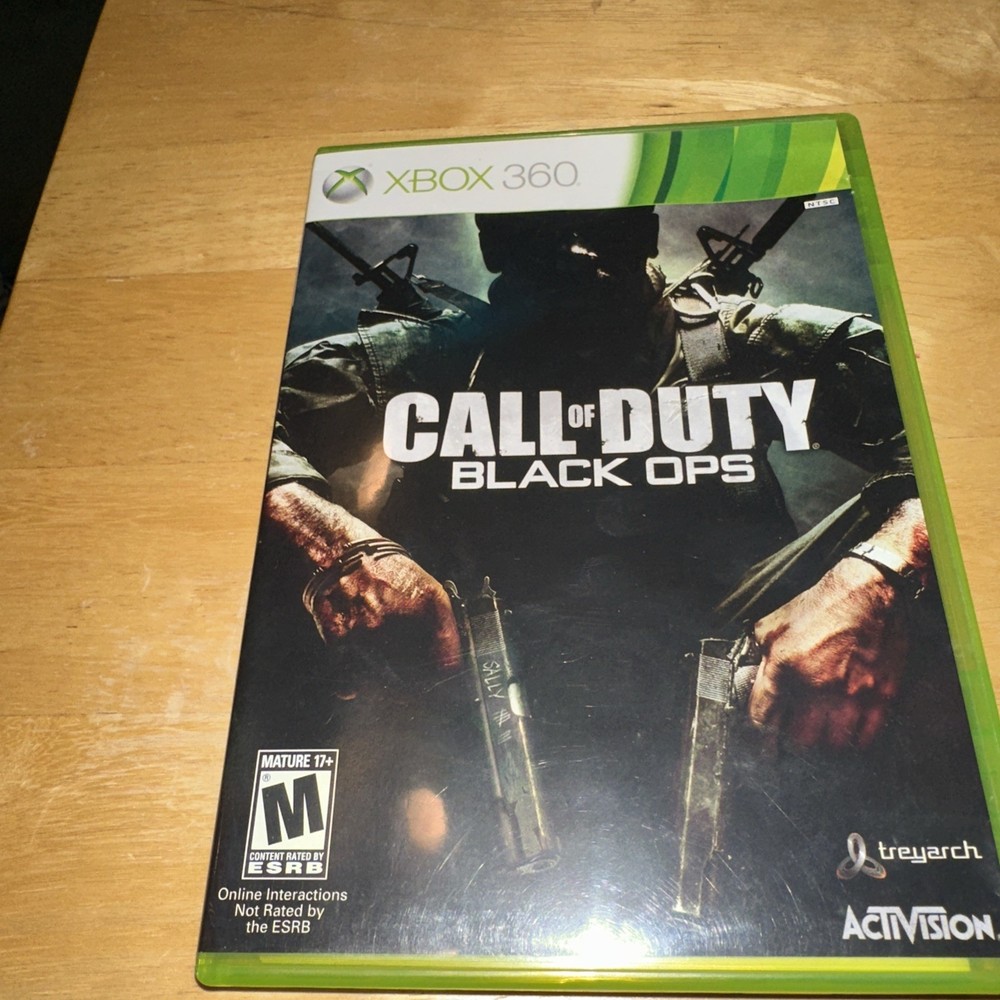 Call of Duty: Black Ops COD BO1 - Xbox 360 / Used / Original Case, W / OG Manual